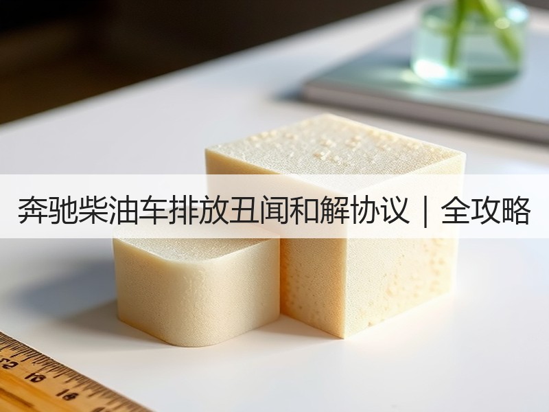 奔驰柴油车排放丑闻和解协议｜全攻略
