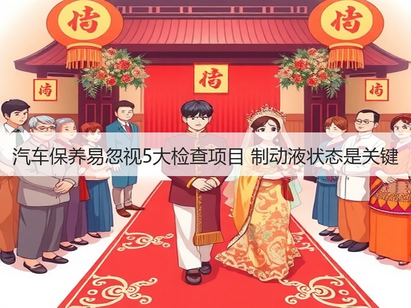 汽车保养易忽视5大检查项目 制动液状态是关键 汽车保养易忽视5大检查项目 制动液状态是关键