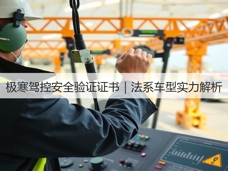 极寒驾控安全验证证书｜法系车型实力解析